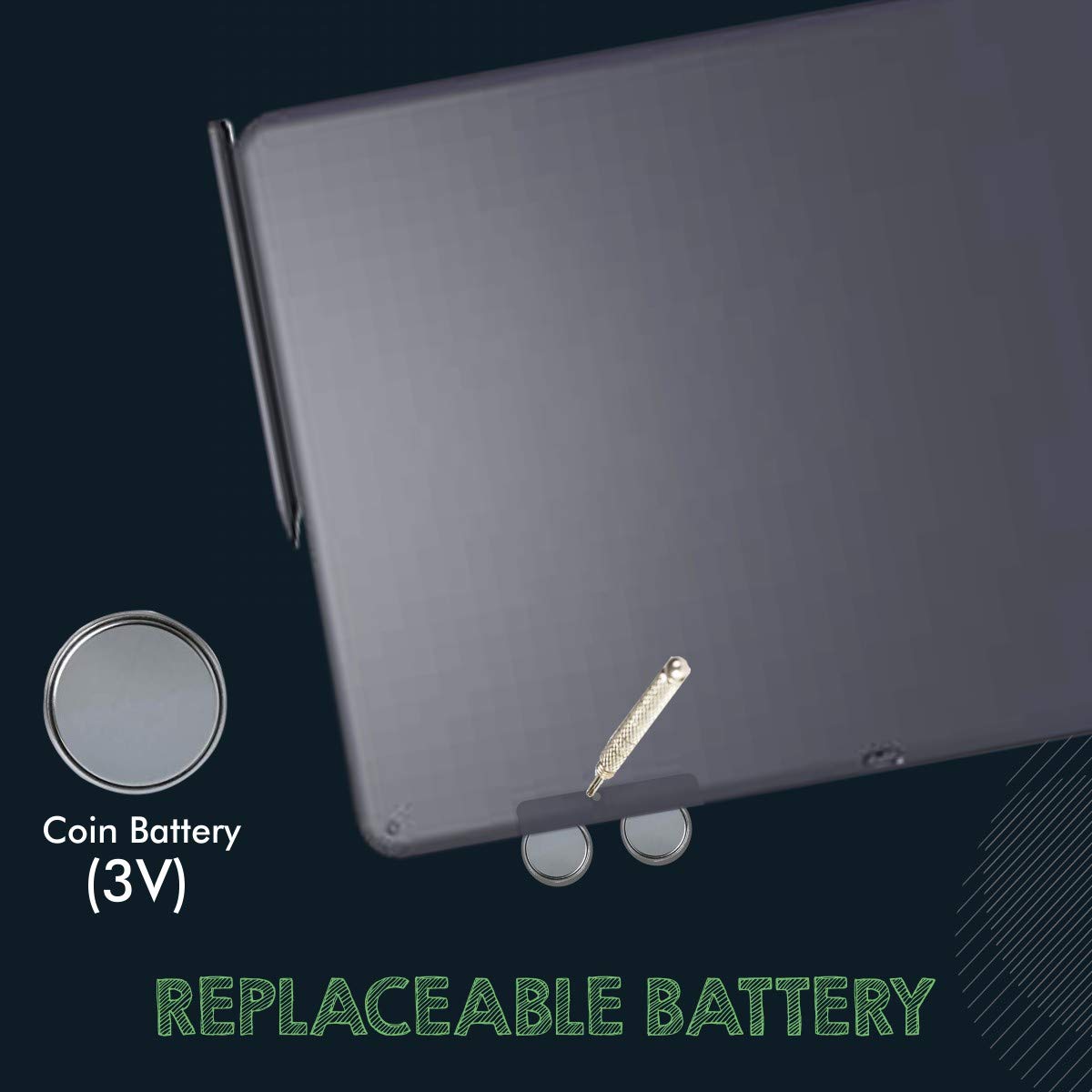 Portronics Ruffpad 15 Monocolor LCD-4