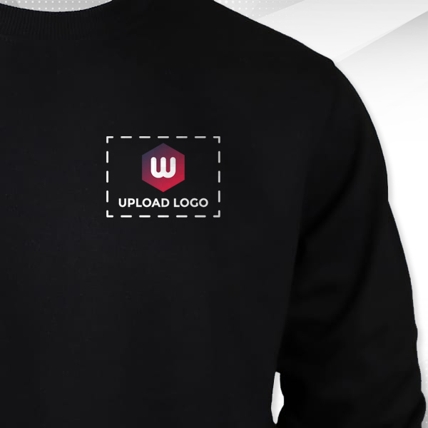 Personalized Cotton Crew Neck Sweatshirt for Men-2