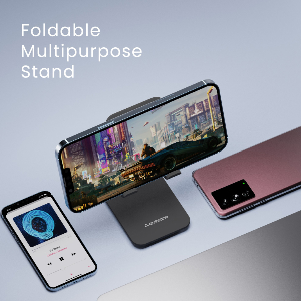 Ambrane TwiStand - multipurpose Mobile Phone Stand with a foldable design-6