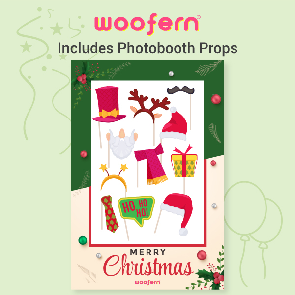 Festive Christmas Photo Booth – Bright & Fun Party Prop-3