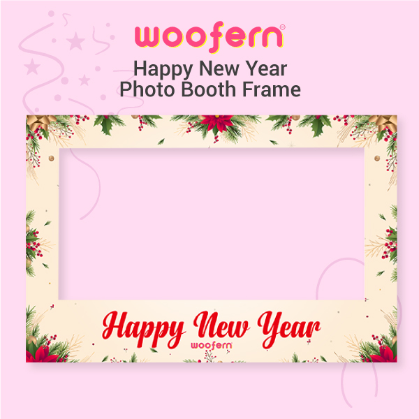 2025 Happy New Year Selfie Photo Frame