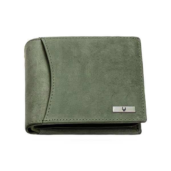WILDHORN CORDOVA Premium Leather Wallet, Keychain & Pen Gift Set (Green)-1