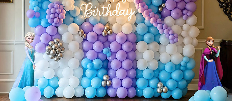 Birthday balloon decorations in Mohali