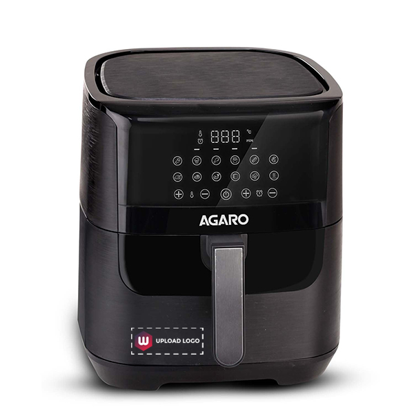 AGARO Elegant Air Fryer 1800W - 6.5L Black-0