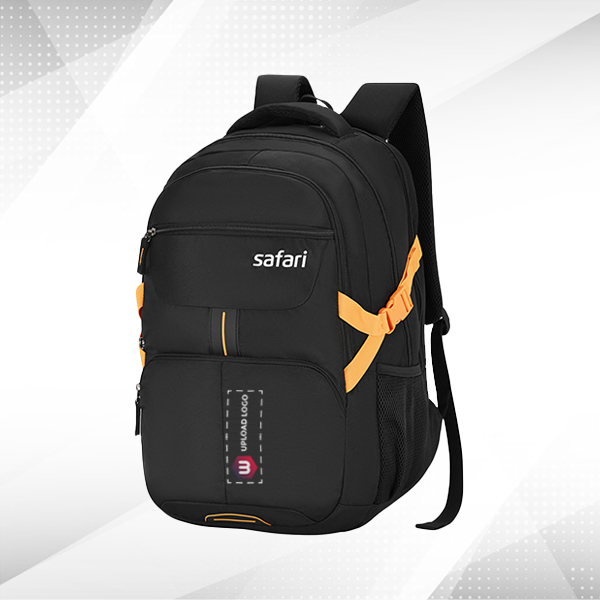 Safari Tritan Deluxe Backpack (Black)-0