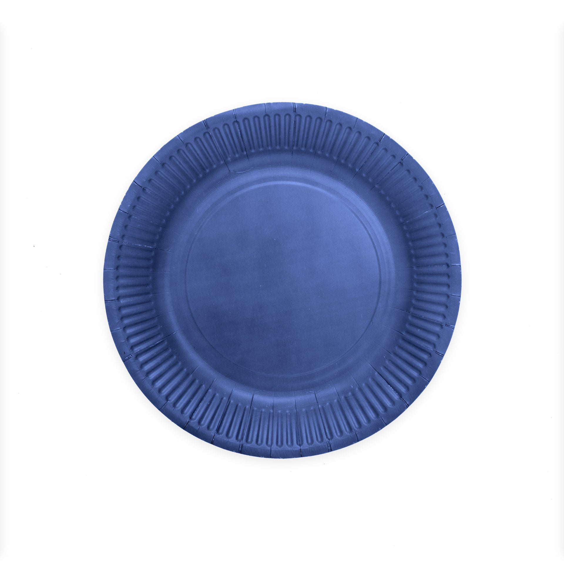 Premium Dark Blue Paper Plates 9 Inches - 8 Pc