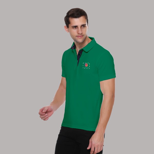 Winbarg Polo T-shirt for Men (Z Green)-3