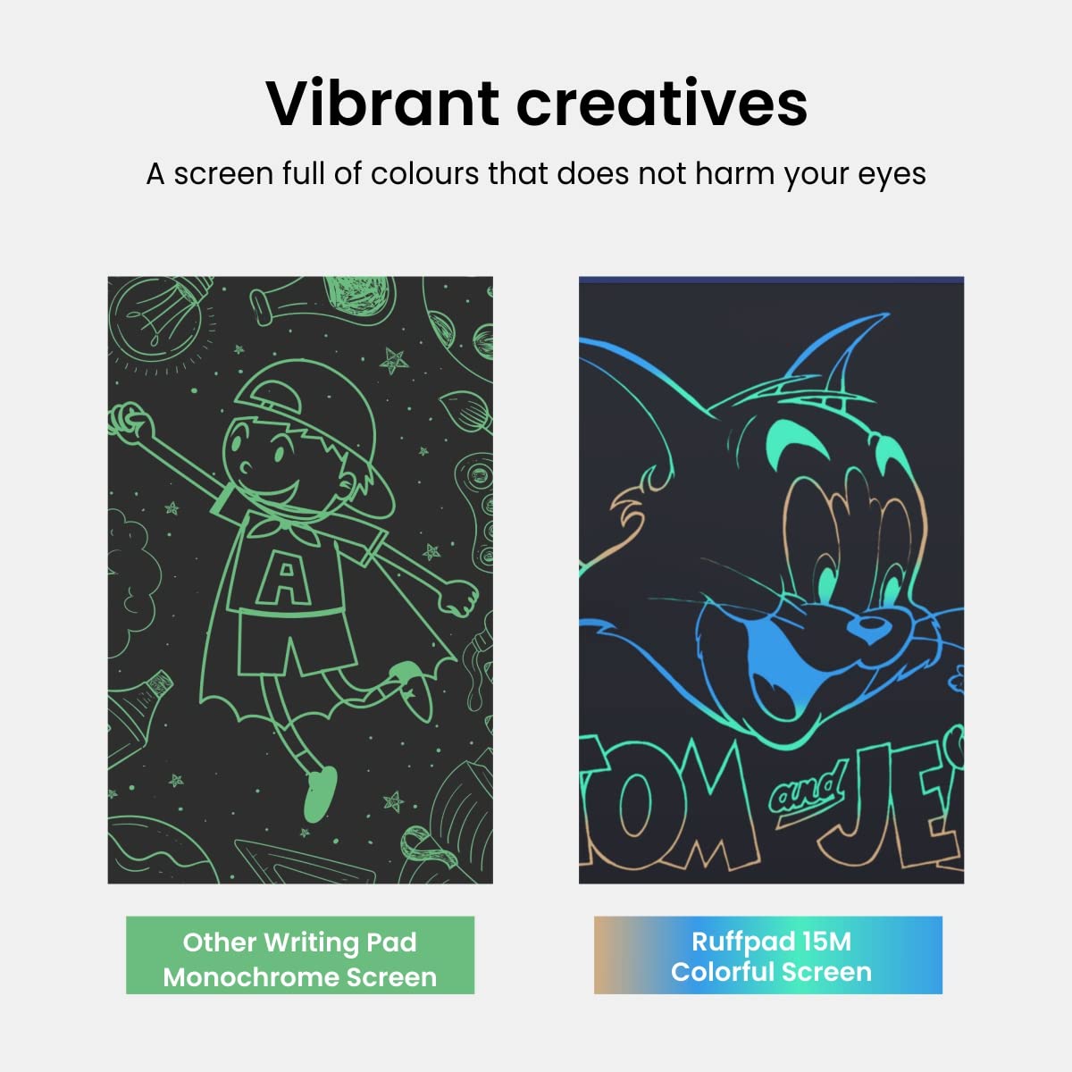 Portronics Ruffpad 15M POR 1766 11.5 x 8.5 inch Graphics Tablet (Blue)-4