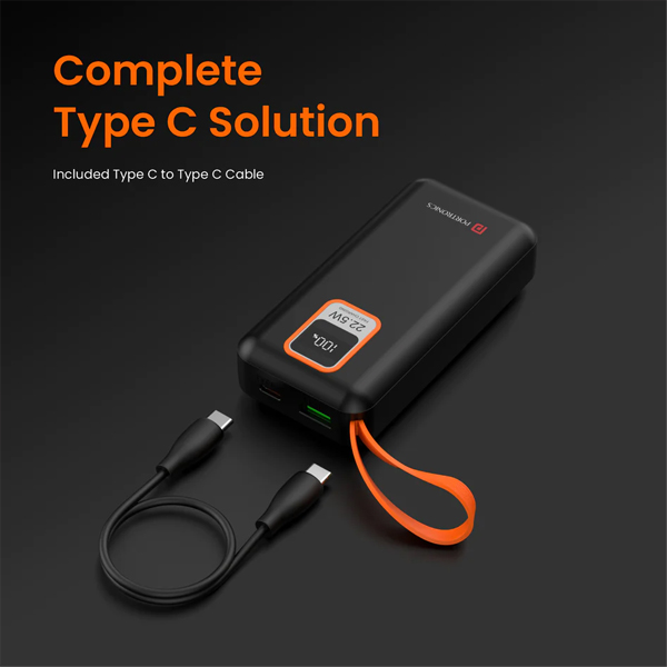 Portronics Ampbox 10k mini power bank | with display-3