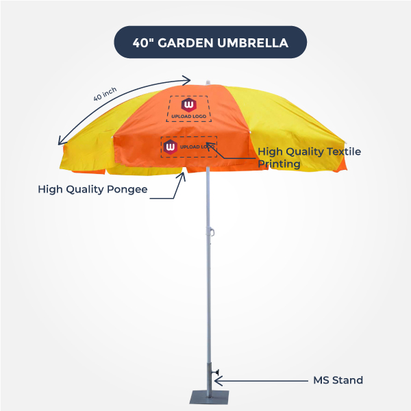 Promotional Garden Umbrella - 40 Inch-1