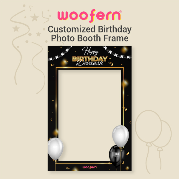 Personalized Name Photo Booth Frame - Size - 2x3 ft