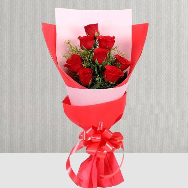 Exotic Red Rose Bouquet