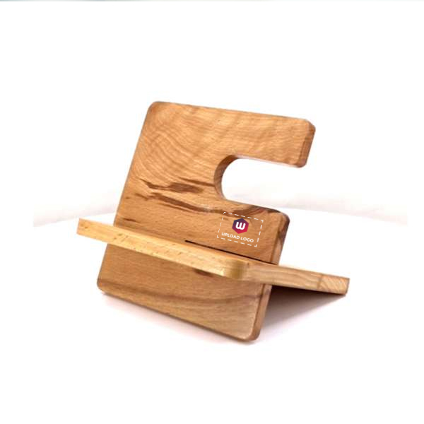 Personalized 4-In-1 Wooden Desk Organizer-2