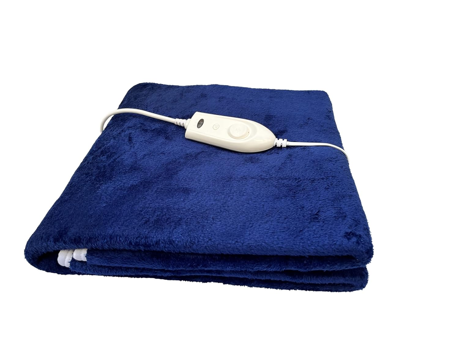 Expressions Super Soft Mink Electric Bed Warmer - Single Bed Size (150cms x 80cms) - Blue