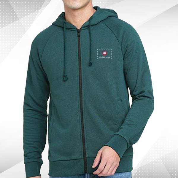 Jack & Jones Austin Hoodie Jacket with Custom Logo (Patrol)-1