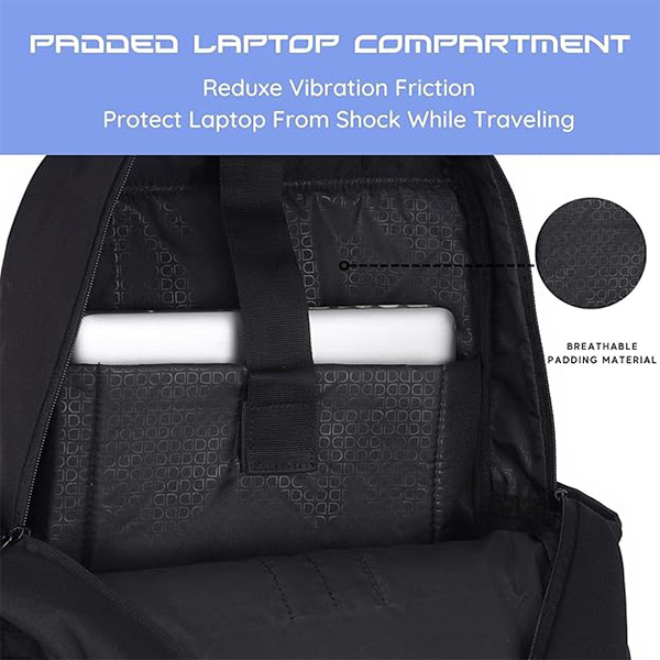 WILDHORN Kiel Laptop Backpack (Black)-3