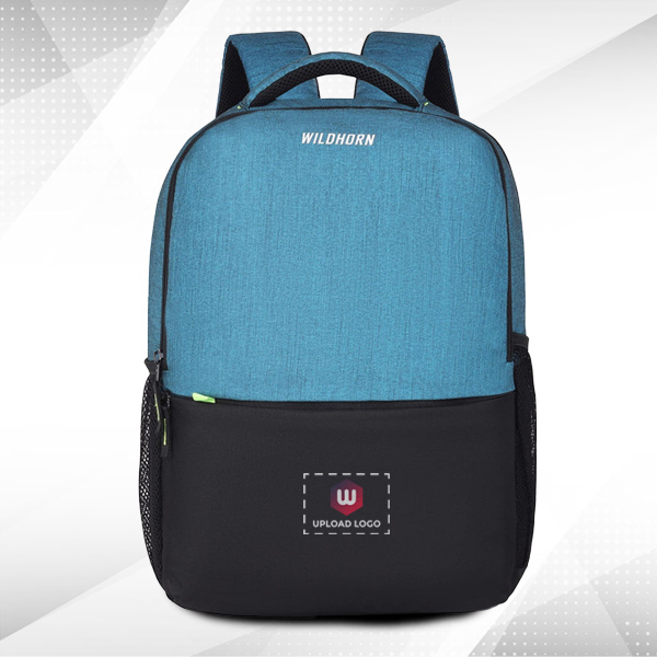 WILDHORN Munich Laptop Backpack (Sky Blue & Black)