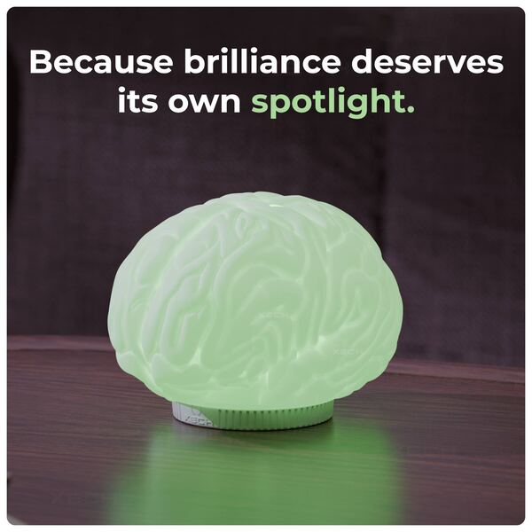 XECH Brain Lamp Premium Ambient RGB Desk Light – Custom Branding Unique Corporate Gift-2