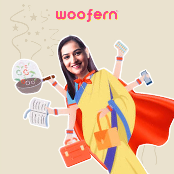 Supermom in Action – Personalized Caricature-1