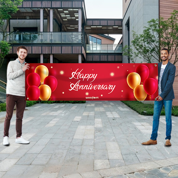 A Heartfelt Anniversary – Big Banner for Your Loved One-0