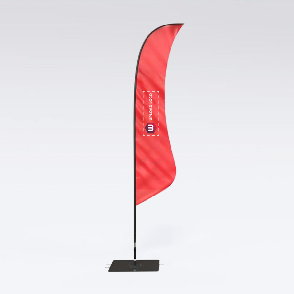 Shark Fin Flags Personalized for Promotions, Events & Advertising-0