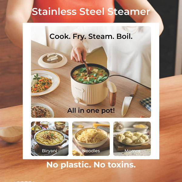 XECH Mini Chef Electric Multi Cooker-3