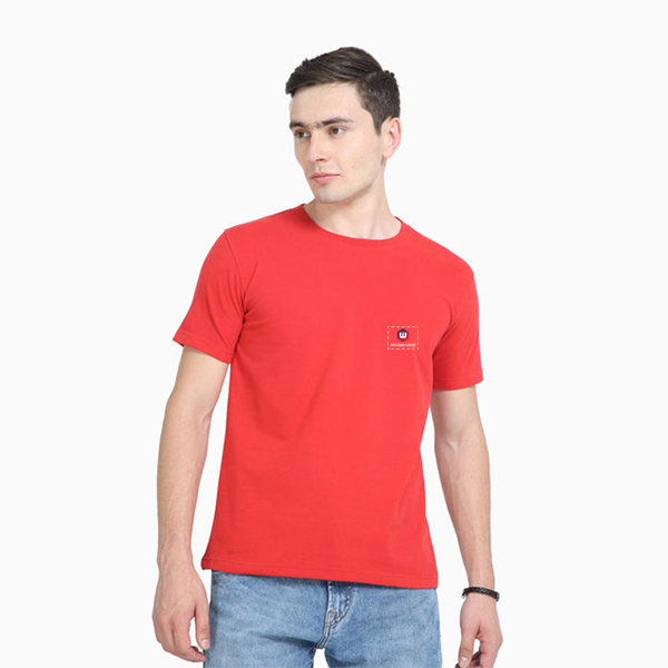 Caslay Crew Neck T-Shirt (Red)