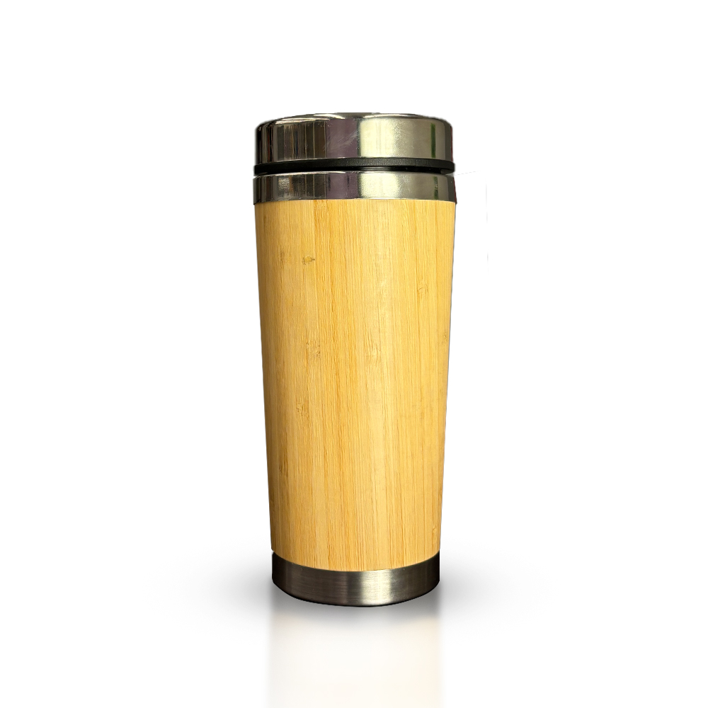 Premium Sustainable Bamboo Tumbler With Custom Logo Branding