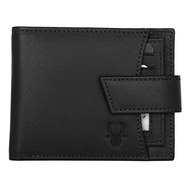 WILDHORN NOGALES Leather Wallet & Belt Gift Set (Black)-1