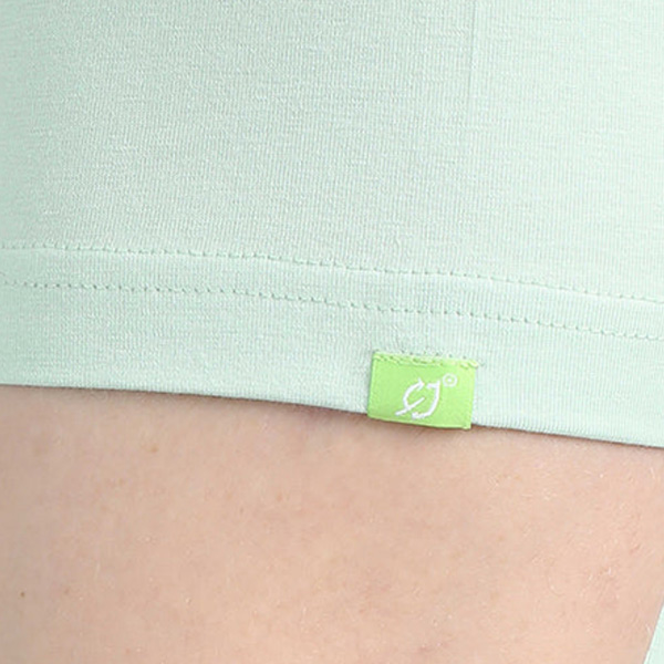 Caslay Organic Crew Neck T-Shirt (Jade Green)-5