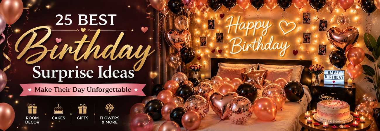 Best Birthday Surprise Ideas in India for 2026 | Woofern
