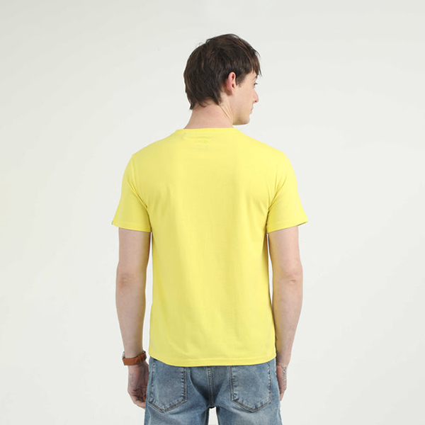 Caslay Organic Crew Neck T-Shirt (Illuminating)-2