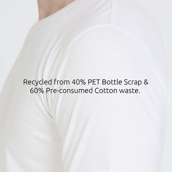 Caslay Crew Neck T-Shirt (White)-1