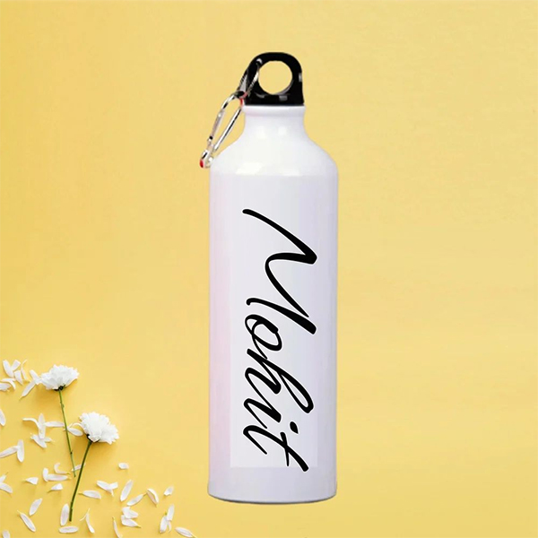 Personalized Bottle with Name and Photo - 750 ml