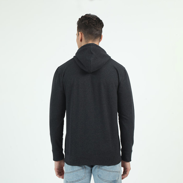 Caslay Hoodie (Charcoal Melange)-4