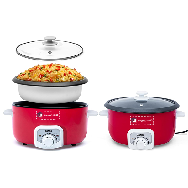 AGARO Regal 3L Electric Multi-Cooking Pot – 1200W Versatile Cooker