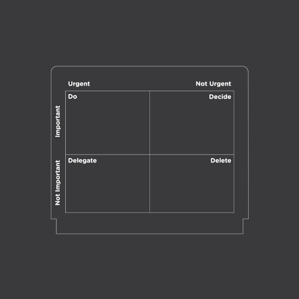 EO Task master Lite | Daily Planner & Desk Organizer-4