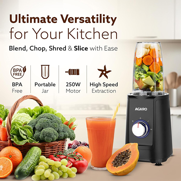 AGARO Regency Multifunctional Blender – 250W-1