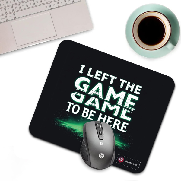 Text Printed Mouse Pad with Customized Logo-6
