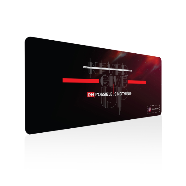 Never Give Up Keyboard Pad with Customized Logo-0