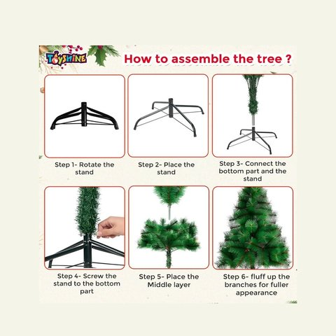 Artificial 1 ft. Christmas Tree-3