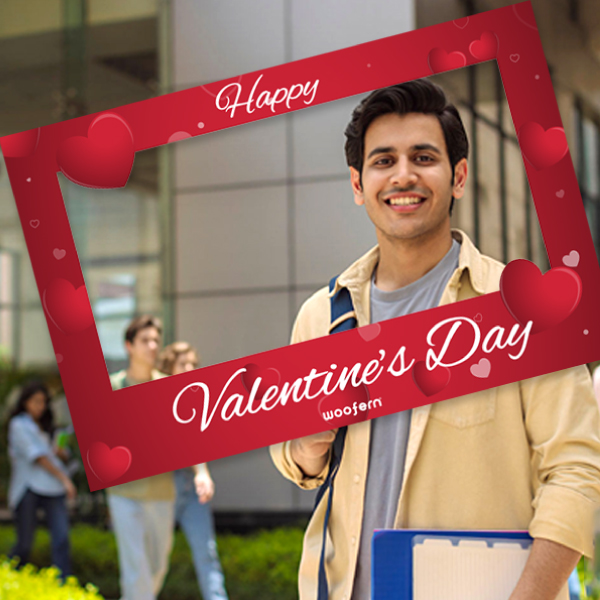 Valentine's Day Photo Booth Frame-0