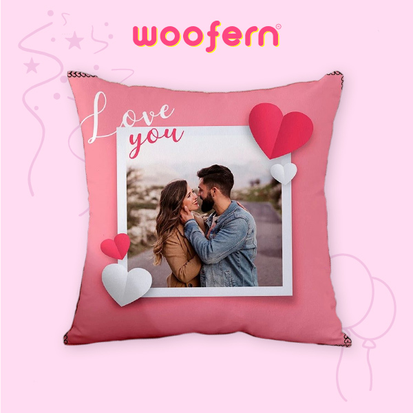 Personalized love cushion
