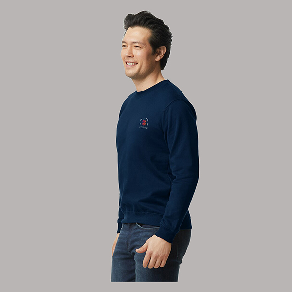 Gildan Heavy Blend Adult Crewneck Sweatshirt Navy-1