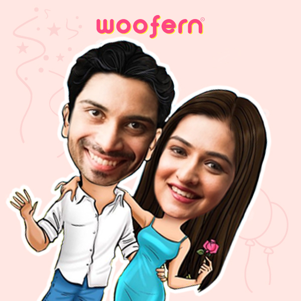 Romeo & Juliet Love Forever Personalized Caricature-2