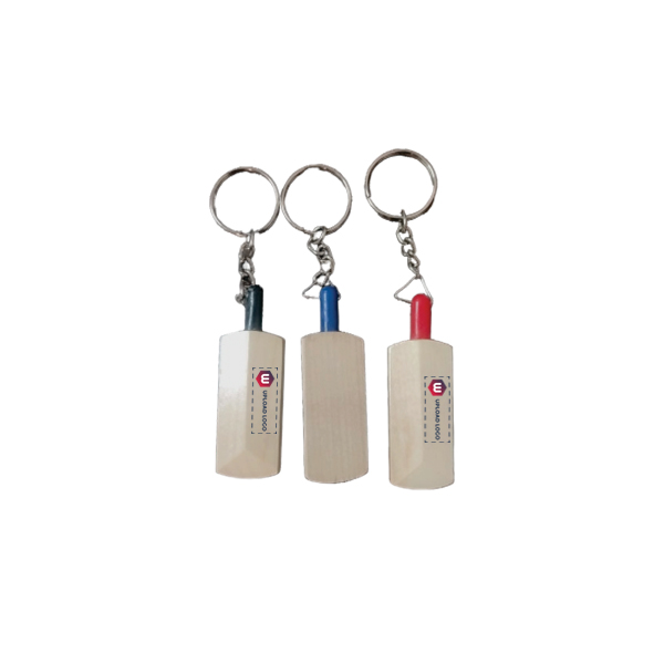 Mini Cricket Bat Keychains