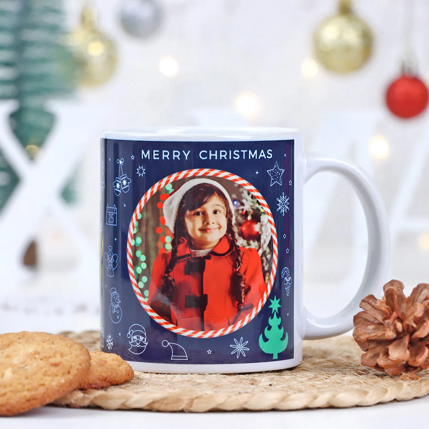 Personalized Christmas Cheer Mug