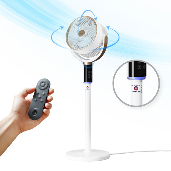 XECH GUSTO Fresh Air Circulator Noiseless Fan-0