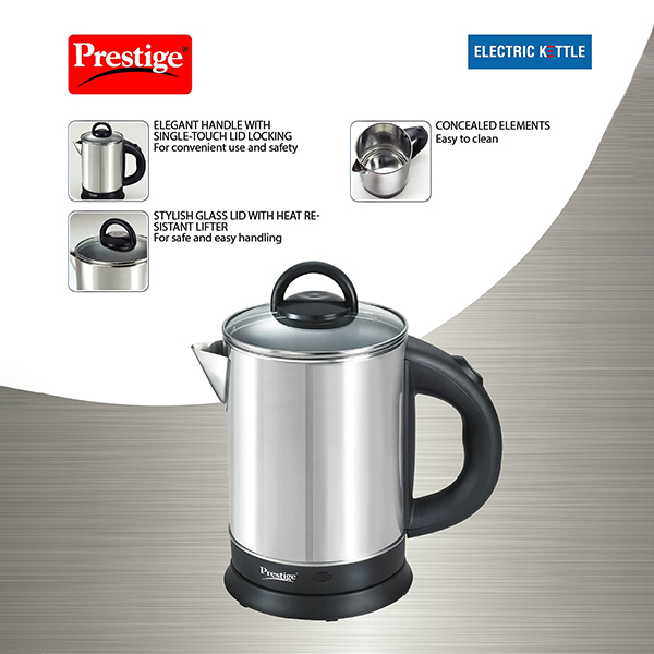 Prestige 1.7 Liters Electric Kettle(PKGSS 1.7)|1500W-4