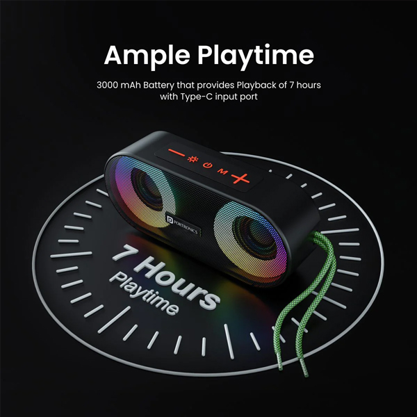 Portronics Pixel 3 7 Hour Playtime | Type C Charging-1